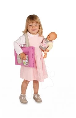 Tiefer Puppenwagen Für Shara Smoby Puppen Blau Und Nachthemd Mit Wickelauflage -Spielzeugpuppen Geschäft 024362 c smoby prebalovacia podlozka 3