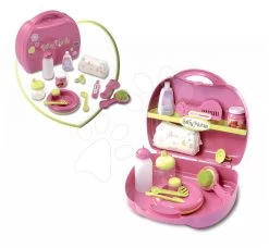 Puppenset Baby Nurse Gold Edition Smoby 32 Cm Und Wickelset Für Eine Puppe In Einem Koffer Ab 24 Monaten -Spielzeugpuppen Geschäft 024395 c smoby prebalovaci set 1