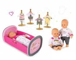 Puppenset Baby Nurse Gold Edition Smoby 32 Cm, Wiege Mit Karussell Und 3 Kleidern Ab 24 Monaten -Spielzeugpuppen Geschäft 06122016 8f813e3955ffacb40134985aea4ad8ac