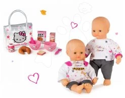Puppenset Baby Nurse Gold Edition Smoby 32 Cm Und Frühstücksset Hello Kitty Ab 24 Monaten -Spielzeugpuppen Geschäft 07122016 14fe0dac2605c396f102fd681262c7ae