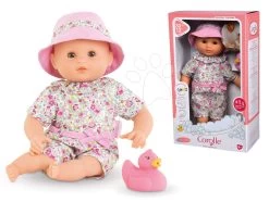 Badepuppe Bébé Bath Coralie Corolle Mit Braunen Blinkaugen Und Ente 30 Cm Ab 18 Monaten -Spielzeugpuppen Geschäft 100600 e corolle babika