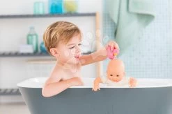 Badepuppe Bébé Bath Coralie Corolle Mit Braunen Blinkaugen Und Ente 30 Cm Ab 18 Monaten -Spielzeugpuppen Geschäft 100600 h corolle babika