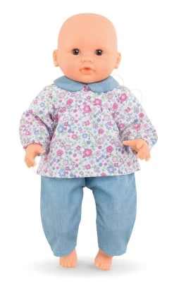 Kleidung Blouse Flower & Pants Corolle Für 30 Cm Puppe Ab 18 Monaten