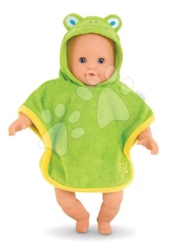 Die Kleidung Bathrobe Frog Mon Premier Poupon Corolle Für Eine 30 Cm Puppe Ab 18 Monaten CO110640