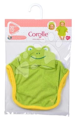 Die Kleidung Bathrobe Frog Mon Premier Poupon Corolle Für Eine 30 Cm Puppe Ab 18 Monaten CO110640 -Spielzeugpuppen Geschäft 110640 e corolle zupan