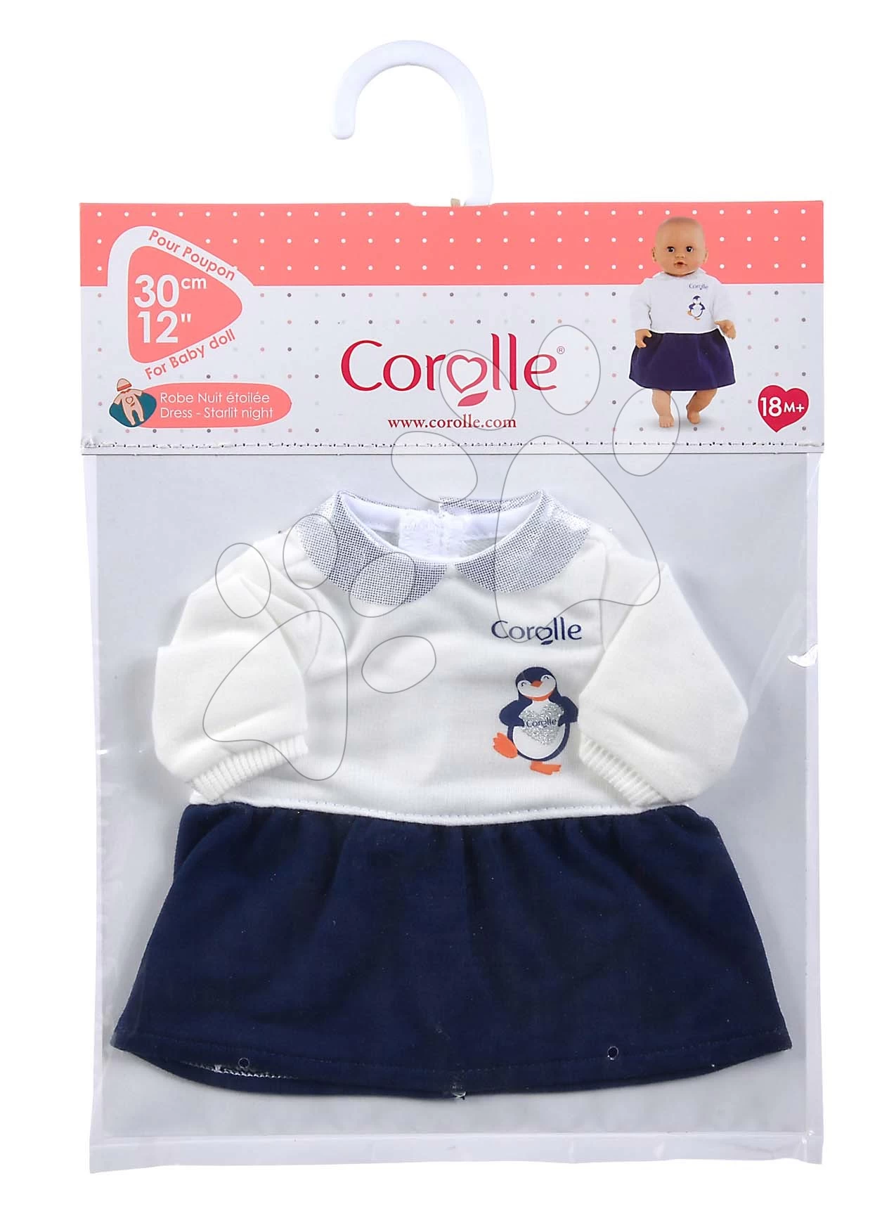 Die Kleidung Dress Starlit Night Mon Premier Poupon Corolle Für Eine 30 Cm Puppe Ab 18 Monaten CO110670 5 Die Kleidung Dress Starlit Night Mon Premier Poupon Corolle Für Eine 30 Cm Puppe Ab 18 Monaten CO110670 – Bild 3