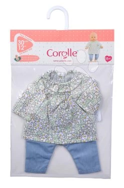 Die Kleidung Blouse & Pants Mon Premier Poupon Corolle Für Eine 30 Cm Puppe Ab 18 Monaten CO110710 -Spielzeugpuppen Geschäft 110710 d corolle oblecenie