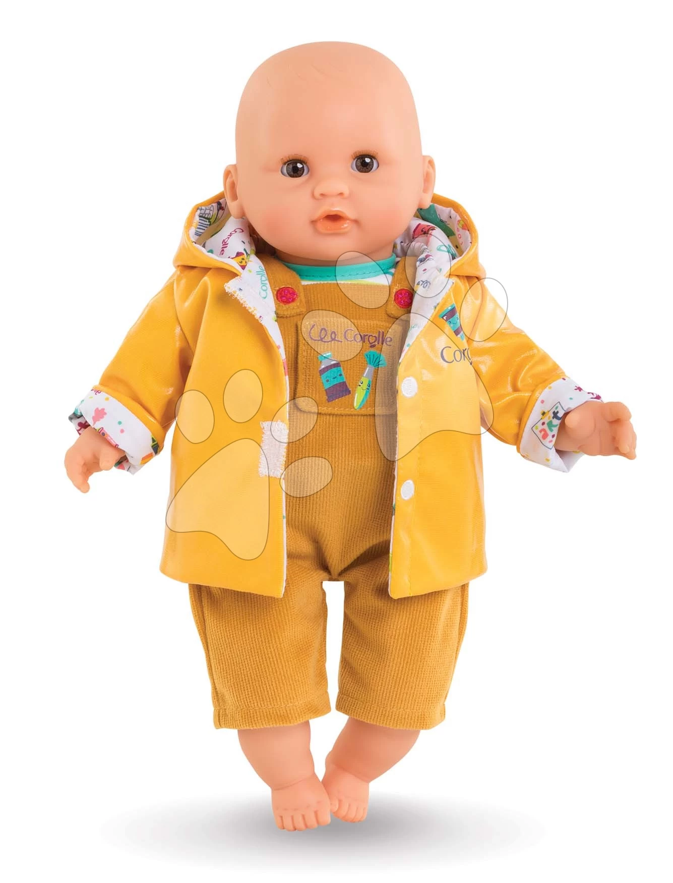 Die Kleidung Rain Coat Little Artist Mon Premier Poupon Corolle Für Eine 30 Cm Puppe Ab 18 Monaten CO110730 4 Die Kleidung Rain Coat Little Artist Mon Premier Poupon Corolle Für Eine 30 Cm Puppe Ab 18 Monaten CO110730 – Bild 2