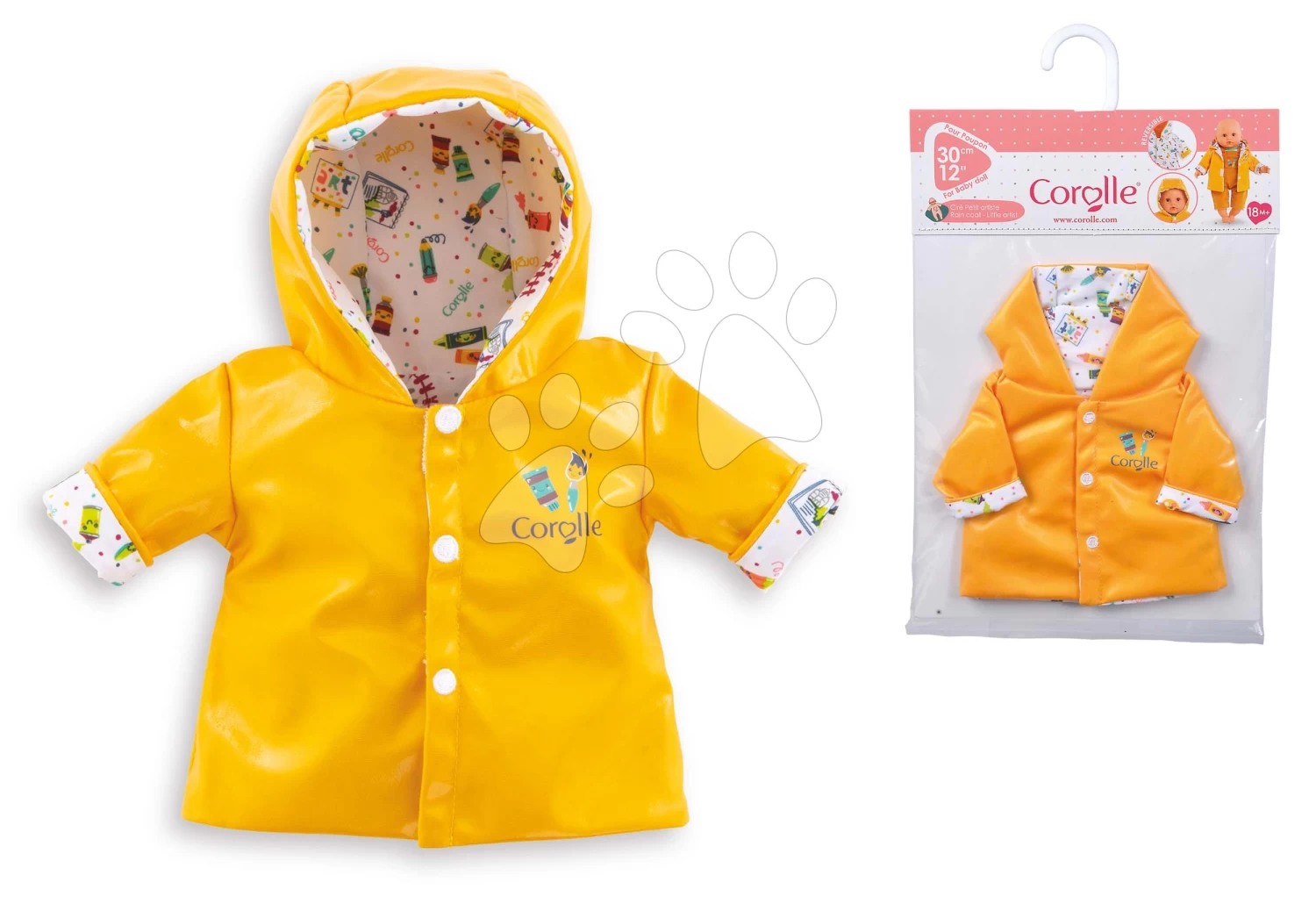 Die Kleidung Rain Coat Little Artist Mon Premier Poupon Corolle Für Eine 30 Cm Puppe Ab 18 Monaten CO110730 7 Die Kleidung Rain Coat Little Artist Mon Premier Poupon Corolle Für Eine 30 Cm Puppe Ab 18 Monaten CO110730 – Bild 5