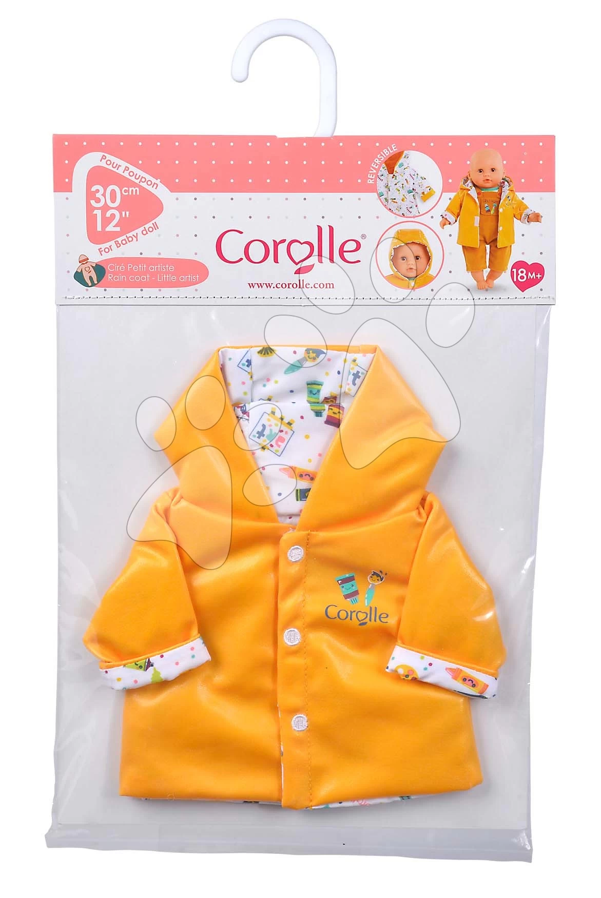 Die Kleidung Rain Coat Little Artist Mon Premier Poupon Corolle Für Eine 30 Cm Puppe Ab 18 Monaten CO110730 8 Die Kleidung Rain Coat Little Artist Mon Premier Poupon Corolle Für Eine 30 Cm Puppe Ab 18 Monaten CO110730 – Bild 6