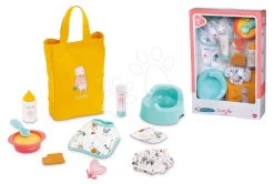 Esszimmerset Mit Tasche Und Lätzchen Mealtime Set Corolle Für Eine 30 Cm Große Puppe, 11 Zubehörteile Ab 18 Monaten CO110770