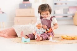 Esszimmerset Mit Tasche Und Lätzchen Mealtime Set Corolle Für Eine 30 Cm Große Puppe, 11 Zubehörteile Ab 18 Monaten CO110770 -Spielzeugpuppen Geschäft 110770 f corolle suprava