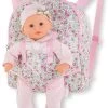 Rucksack Mit Känguru Floral Corolle Verstellbare Träger Für Eine 30-cm-Puppe CO110800 2 Rucksack Mit Känguru Floral Corolle Verstellbare Träger Für Eine 30-cm-Puppe CO110800 -Spielzeugpuppen Geschäft 110800 b corolle batoh