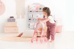 Sportkinderwagen - Mit Faltdach Stroller Floral Corolle Für Eine 30 Cm Puppe Ab 18 Monaten CO110810 -Spielzeugpuppen Geschäft 110810 i corolle kocik