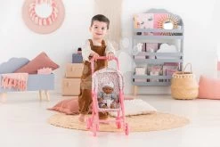 Sportkinderwagen - Mit Faltdach Stroller Floral Corolle Für Eine 30 Cm Puppe Ab 18 Monaten CO110810 -Spielzeugpuppen Geschäft 110810 k corolle kocik