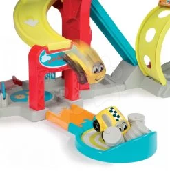 Set Katzenhäuser Mit Dem Sound Von Cat's House Veterinary Smoby Und Eine Springende Autostrecke Mit Zwei Spielzeugautos -Spielzeugpuppen Geschäft 120411 b smoby autodraha