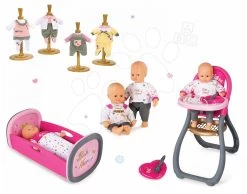 Baby Nurse Gold Edition Smoby Puppenset 32 Cm, Esszimmerstuhl, Wiege Mit Karussell Und 3 Puppenkleider Ab 24 Monaten -Spielzeugpuppen Geschäft 12122016 4d052fed91aa42910d1f7e4ea41fa8fc