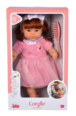 Puppe Ambre Mit Rotem Haar Mon Grand Poupon Corolle 36 Cm Mit Braunen Scheraugen Und Kamm Ab 3 Jahren -Spielzeugpuppen Geschäft 130230 j corolle babika