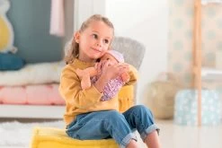 Set Puppenwagen Dreierkombination Powder Pink 3in1 Maxi Cosi&Quinny Smoby Und Eine Corolle-Puppe Mit Kleidern Und Einer Jacke -Spielzeugpuppen Geschäft 130300 c corolle babika 1