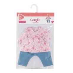 Kleidung Blouse & Pants Mon Grand Poupon Corolle Für 36 Cm Puppe Ab 24 Monaten -Spielzeugpuppen Geschäft 140090 d corolle blouse pants 36cm