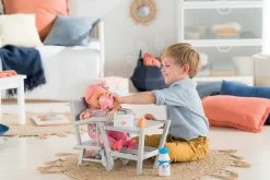 Esszimmerstuhl 2v1 Mon Grand Poupon Corolle Für 36-42 Cm Puppe Ab 3 Jahren -Spielzeugpuppen Geschäft 140170 n corolle high chair