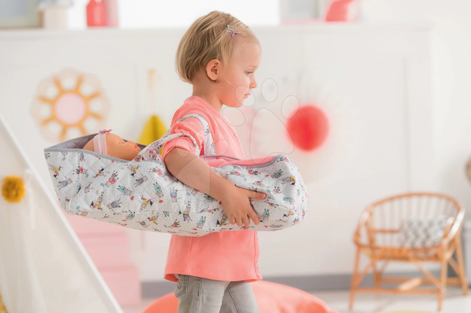 Tragebett Carry Bed Mon Grand Poupon Corolle Für 36-42 Cm Puppe Ab 24 Monaten 7 Tragebett Carry Bed Mon Grand Poupon Corolle Für 36-42 Cm Puppe Ab 24 Monaten – Bild 5