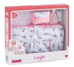 Wickeltasche Mit 2in1-Auflage Mon Grand Poupon Corolle Mit 5 Zubehörteilen Für 36-42 Cm Große Puppe Ab 24 Monaten -Spielzeugpuppen Geschäft 140360 i corolle changing mat