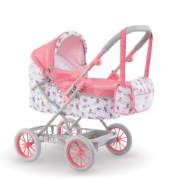 Puppenhaus-Set Violette Baby Nurse Large Doll's Play Center Smoby Und Tiefer Puppenwagen Mon Grand Klappbar Für 36-52 Cm Große Puppe -Spielzeugpuppen Geschäft 140460 b corolle stroller 1