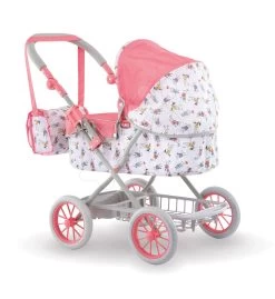 Puppenhaus-Set Violette Baby Nurse Large Doll's Play Center Smoby Und Tiefer Puppenwagen Mon Grand Klappbar Für 36-52 Cm Große Puppe -Spielzeugpuppen Geschäft 140460 f corolle stroller