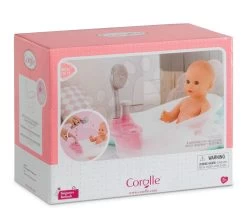 Badewanne Mit Dusche Mon Grand Poupon Corolle Für 36-42 Cm Puppe Ab 24 Monaten -Spielzeugpuppen Geschäft 140490 h corolle bathtub