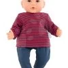 Kleidung Striped T-Shirt & Pants Mon Grand Poupon Corolle Für 36 Cm Puppe Ab 24 Monaten -Spielzeugpuppen Geschäft 140630 b corolle oblecenie