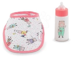 Lätzchen Und Flasche Mit Milch Magic Bottle Mon Grand Poupon Corolle Für 36-42 Cm Puppe Ab 24 Monaten -Spielzeugpuppen Geschäft 140680 d corolle doplnky