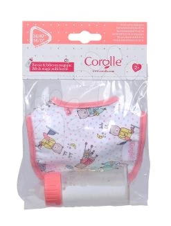 Lätzchen Und Flasche Mit Milch Magic Bottle Mon Grand Poupon Corolle Für 36-42 Cm Puppe Ab 24 Monaten -Spielzeugpuppen Geschäft 140680 l corolle doplnky