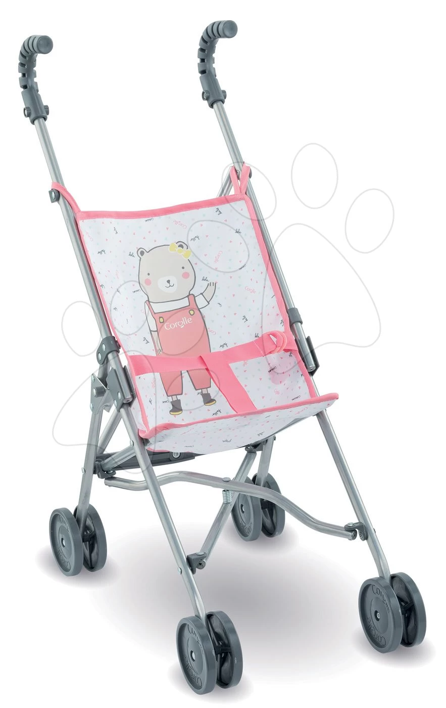 Faltbarer Puppenwagen Umbrella Stroller Mon Grand Poupon Corolle Canne Pink Für 36-42 Cm Große Puppe Ab 24 Monaten 7 Faltbarer Puppenwagen Umbrella Stroller Mon Grand Poupon Corolle Canne Pink Für 36-42 Cm Große Puppe Ab 24 Monaten – Bild 5