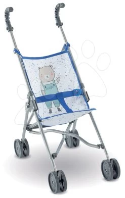 Faltbarer Puppenwagen Umbrella Stroller Mon Grand Poupon Corolle Canne Blue Für 36-42 Cm Große Puppe Ab 24 Monaten