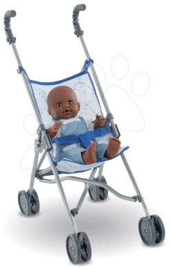 Faltbarer Puppenwagen Umbrella Stroller Mon Grand Poupon Corolle Canne Blue Für 36-42 Cm Große Puppe Ab 24 Monaten -Spielzeugpuppen Geschäft 140730 c corolle kocik