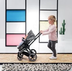 Puppenwagen Dreierkombination Cybex Landau 3in1 Priam Corolle Zusammenklappbar Mit Multifunktionalen Vorderrädern Für 42 Cm Große Puppe -Spielzeugpuppen Geschäft 140770 r corolle kocik