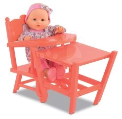 Esszimmerstuhl High Chair 2in1 Mon Grand Poupon Corolle Für 36-42 Cm Puppe Rosa