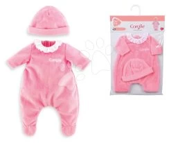 Die Kleidung Pajamas Pink & Hat Mon Grand Poupon Corolle Für Eine 36 Cm Große Puppe Ab 24 Monaten CO141130 -Spielzeugpuppen Geschäft 141130 d corolle pyzamo