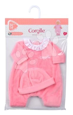 Die Kleidung Pajamas Pink & Hat Mon Grand Poupon Corolle Für Eine 36 Cm Große Puppe Ab 24 Monaten CO141130 -Spielzeugpuppen Geschäft 141130 e corolle pyzamo