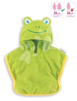 Die Kleidung Bathrobe Frog Mon Grand Poupon Corolle Für Eine 36 Cm Große Puppe Ab 24 Monaten CO141150 -Spielzeugpuppen Geschäft 141150 d corolle zupan
