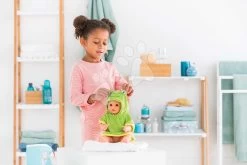 Die Kleidung Bathrobe Frog Mon Grand Poupon Corolle Für Eine 36 Cm Große Puppe Ab 24 Monaten CO141150 -Spielzeugpuppen Geschäft 141150 g corolle zupan