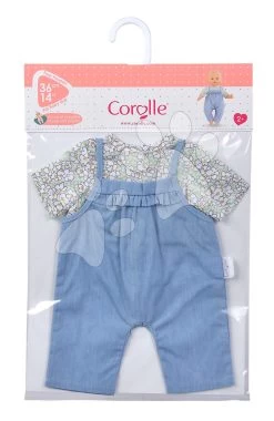 Die Kleidung Blouse & Overalls Mon Grand Poupon Corolle Für Eine 36 Cm Große Puppe Ab 24 Monaten CO141200 -Spielzeugpuppen Geschäft 141200 e corolle oblecenie