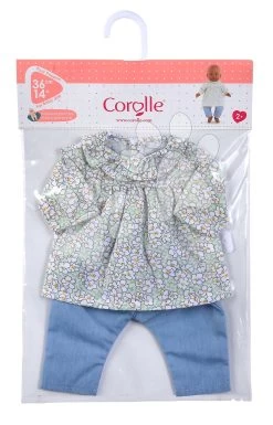 Die Kleidung Blouse & Pants Mon Grand Poupon Corolle Für Eine 36 Cm Große Puppe Ab 24 Monaten CO141220 11 Die Kleidung Blouse & Pants Mon Grand Poupon Corolle Für Eine 36 Cm Große Puppe Ab 24 Monaten CO141220 -Spielzeugpuppen Geschäft 141220 e corolle oblecenie