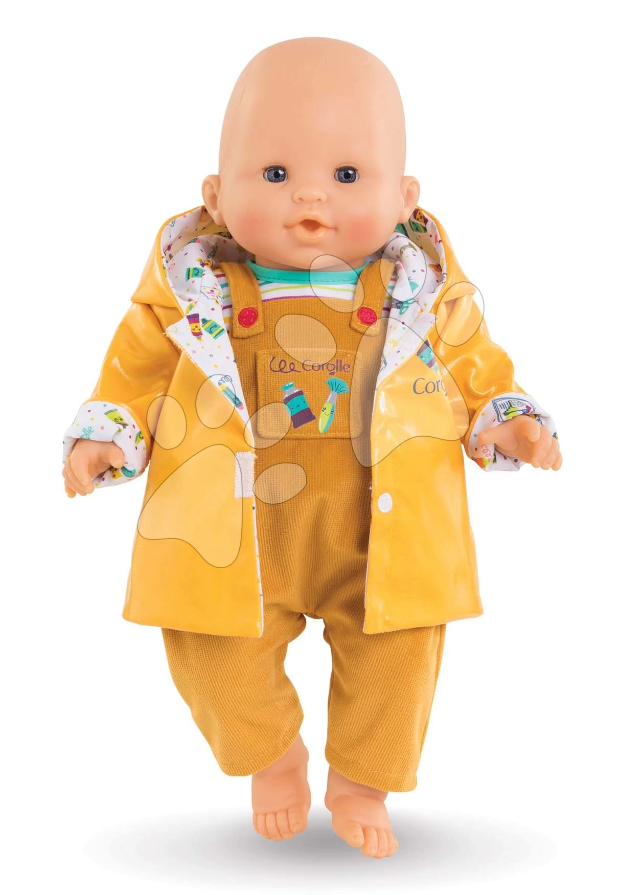 Die Kleidung Rain Coat Little Artist Mon Grand Poupon Corolle Für Eine 36 Cm Große Puppe Ab 24 Monaten CO141240 4 Die Kleidung Rain Coat Little Artist Mon Grand Poupon Corolle Für Eine 36 Cm Große Puppe Ab 24 Monaten CO141240 – Bild 2