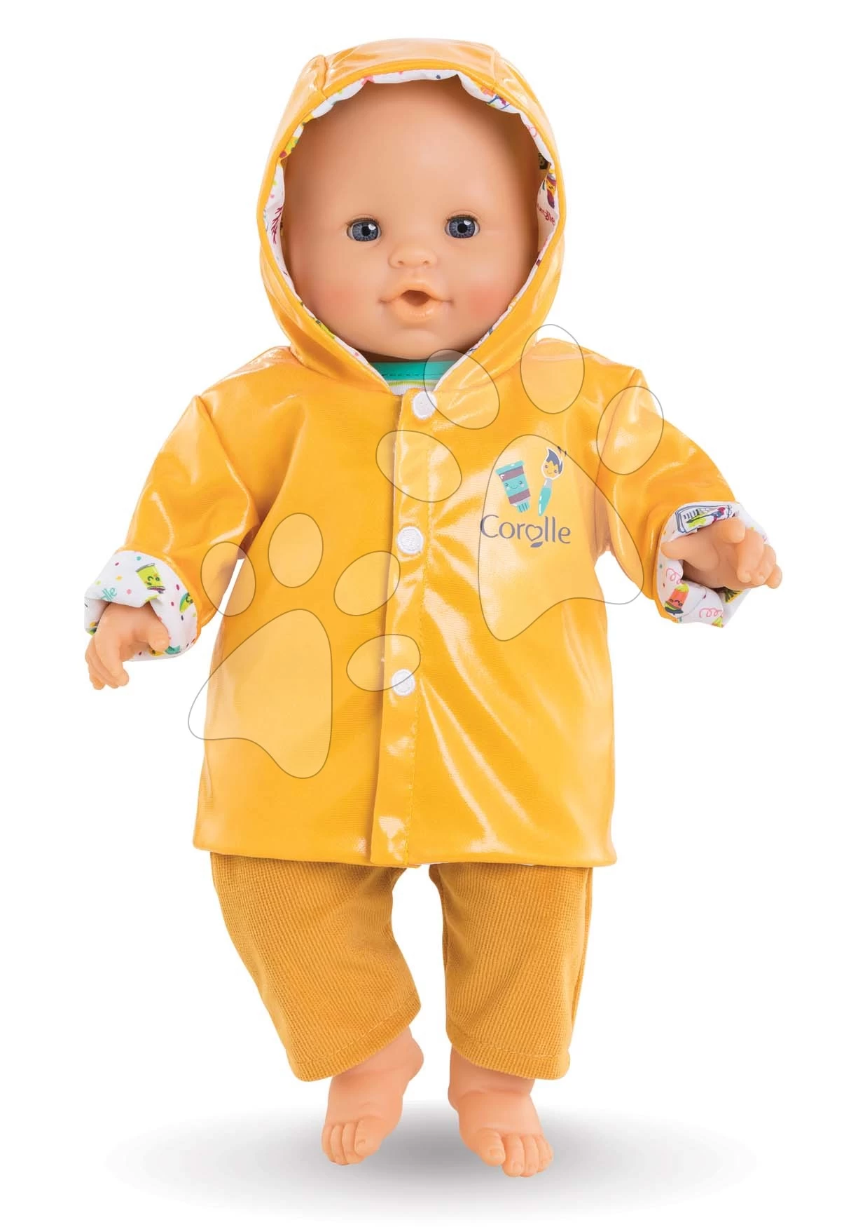 Die Kleidung Rain Coat Little Artist Mon Grand Poupon Corolle Für Eine 36 Cm Große Puppe Ab 24 Monaten CO141240 5 Die Kleidung Rain Coat Little Artist Mon Grand Poupon Corolle Für Eine 36 Cm Große Puppe Ab 24 Monaten CO141240 – Bild 3