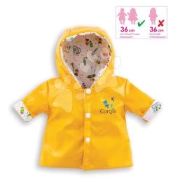 Die Kleidung Rain Coat Little Artist Mon Grand Poupon Corolle Für Eine 36 Cm Große Puppe Ab 24 Monaten CO141240 15 Die Kleidung Rain Coat Little Artist Mon Grand Poupon Corolle Für Eine 36 Cm Große Puppe Ab 24 Monaten CO141240 -Spielzeugpuppen Geschäft 141240 f corolle plast