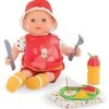 Esszimmerset Mit Lätzchen Bon Appetit Set Corolle Für 36-42 Cm Puppe 10 Zubehörteile Ab 24 Monaten CO141270
