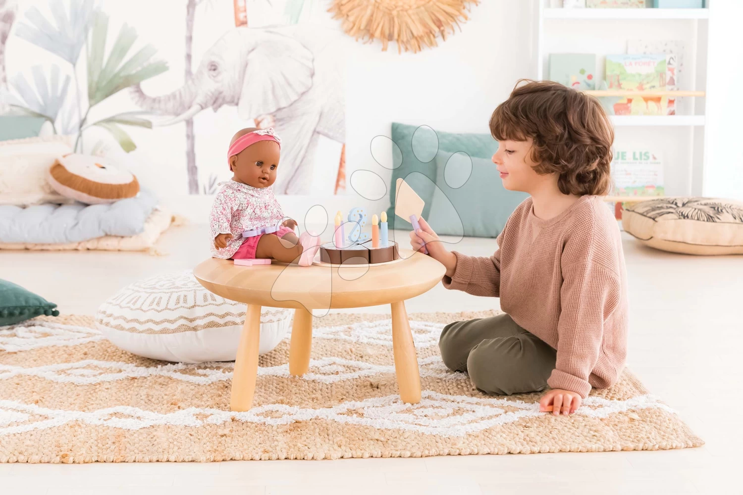 Geburtstagstorte Wooden Birthday Cake Corolle Für 36-42 Cm Puppe 18 Zubehörteile Ab 24 Monaten CO141280 6 Geburtstagstorte Wooden Birthday Cake Corolle Für 36-42 Cm Puppe 18 Zubehörteile Ab 24 Monaten CO141280 – Bild 4