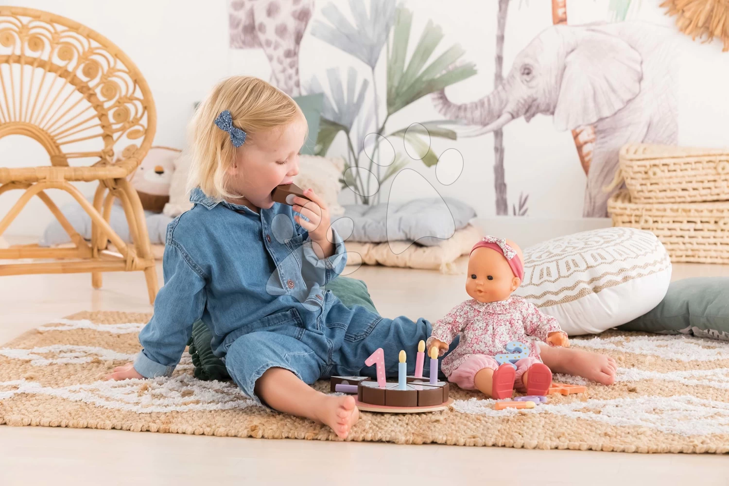 Geburtstagstorte Wooden Birthday Cake Corolle Für 36-42 Cm Puppe 18 Zubehörteile Ab 24 Monaten CO141280 12 Geburtstagstorte Wooden Birthday Cake Corolle Für 36-42 Cm Puppe 18 Zubehörteile Ab 24 Monaten CO141280 – Bild 10